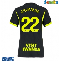 Atletico Madrid Alejandro Grimaldo #22 Gostujuci Dres za Ženska 2026-27 Kratak Rukav